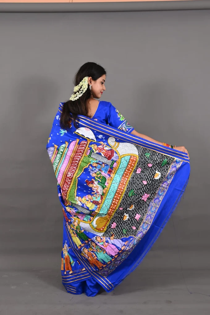 Bomkai Cotton Saree